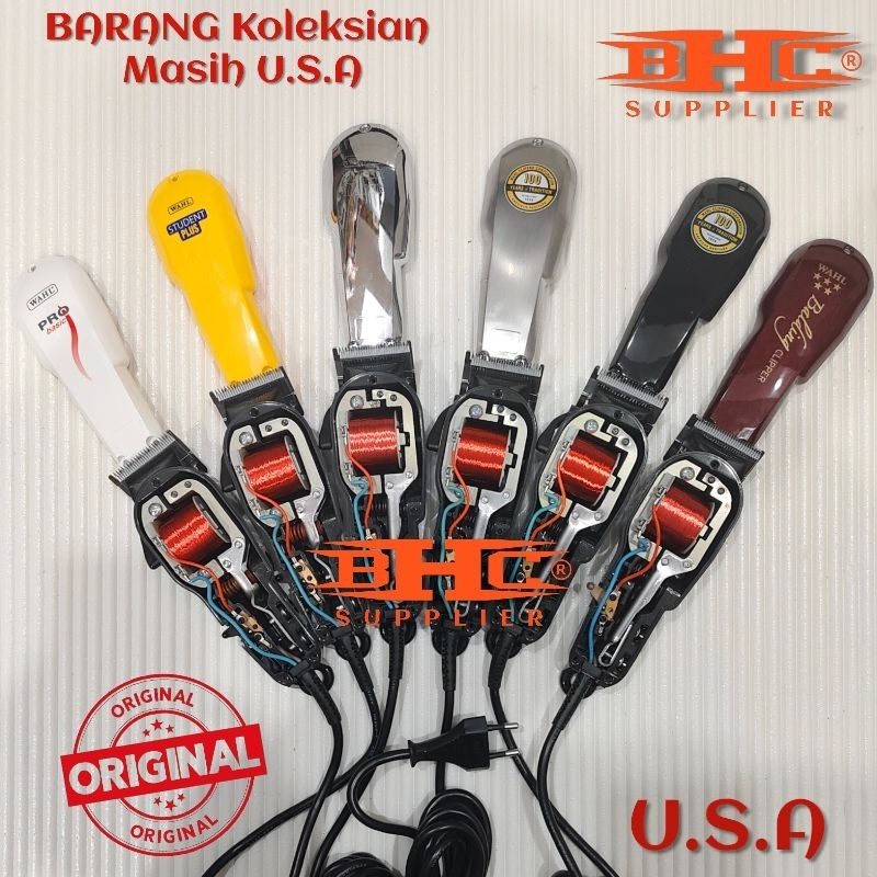 Koleksi Wahl Super Taper Pro Basic Student Kiy Plus Chorme Silver Black Balding Spesial Edition 1919