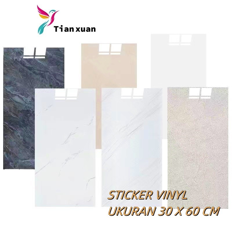Wallpaper Dinding Vinyl Marble / Wallpaper Marble Glossy / Vinil Stiker Lantai Marbel Granit Dapur &