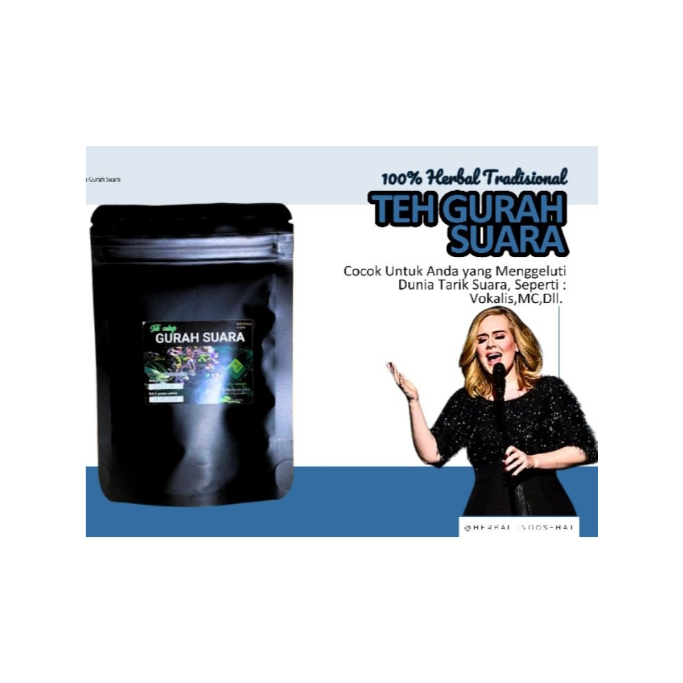 

TEG GURAH SUARA. TEH HERBAL. TEH HIJAU. GURAH SUARA. GURAH QORI'. HERBAL TRADISIONAL. RAMUAN TRADISIONAL.