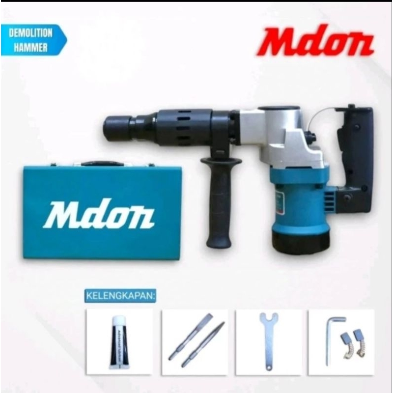 Demolition Hammer MDON JP80 / Mesin Bor Bobok Beton Beton Tembok Jack Hammer SDS JP-80 JP 80 MDON