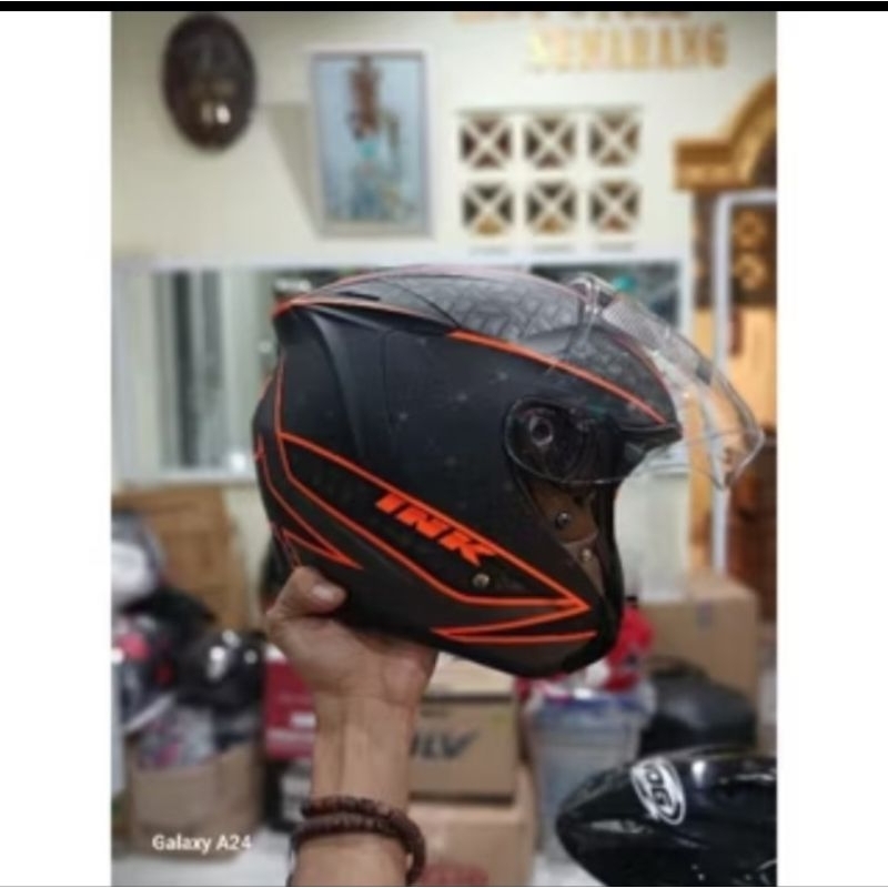 HELM INK DYNAMIC FULL MOTIF ORIGINAL PRODUK