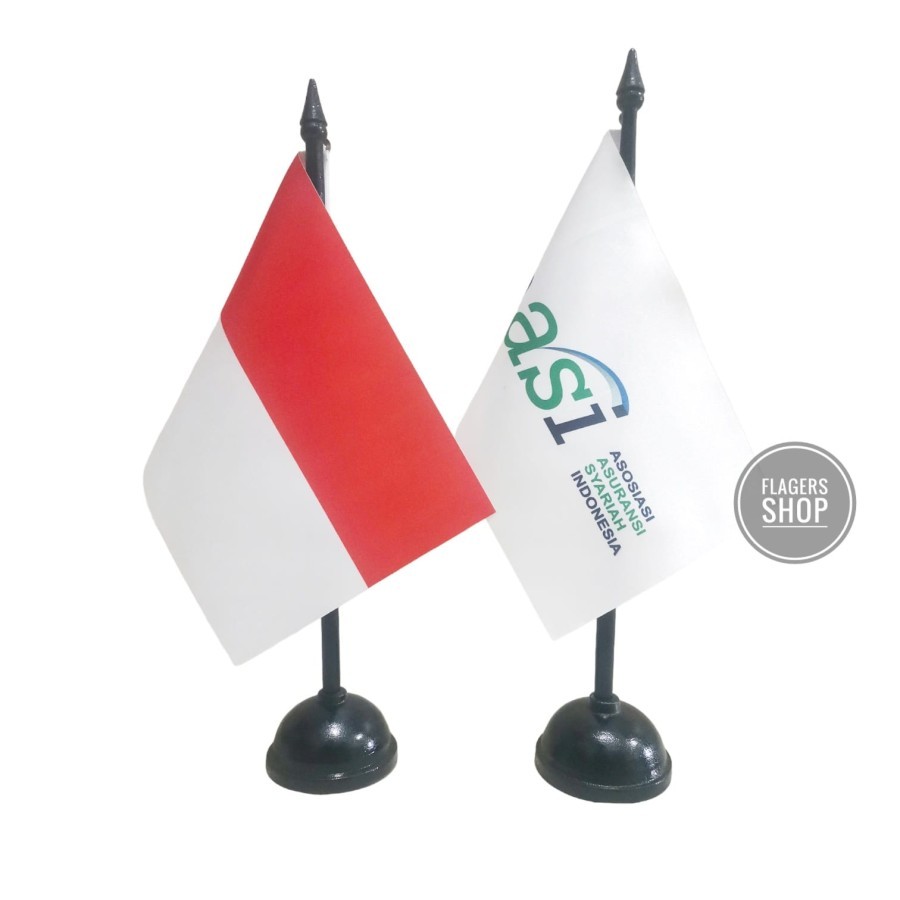 

[PAKET] Bendera Meja Indonesia + AASI / Asosiasi Asuransi Syariah Indonesia