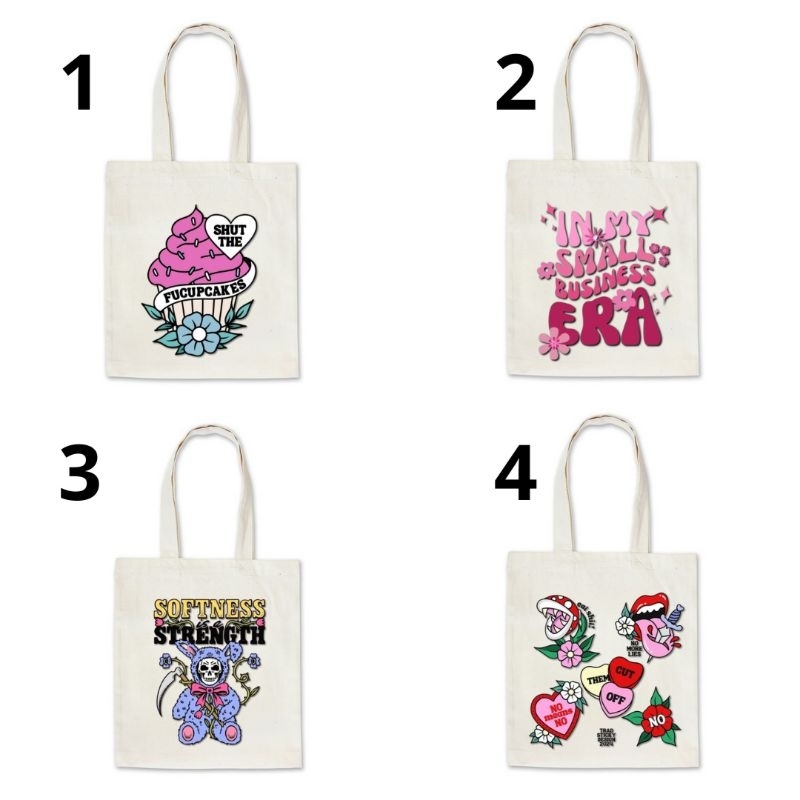 tote bag canvas  (custom design)