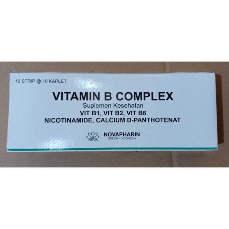 VITAMIN B COMPLEK BOX Isi 100