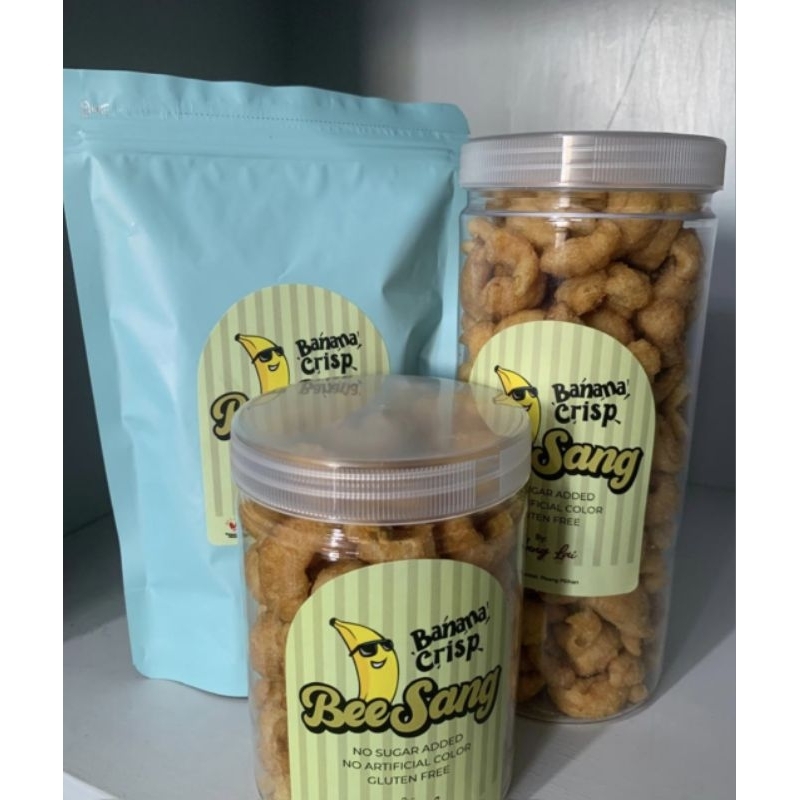 

snack pisang kerupuk pisang tanpa pemanasan buatan,tanpa pewarna dan no glutten harga murah