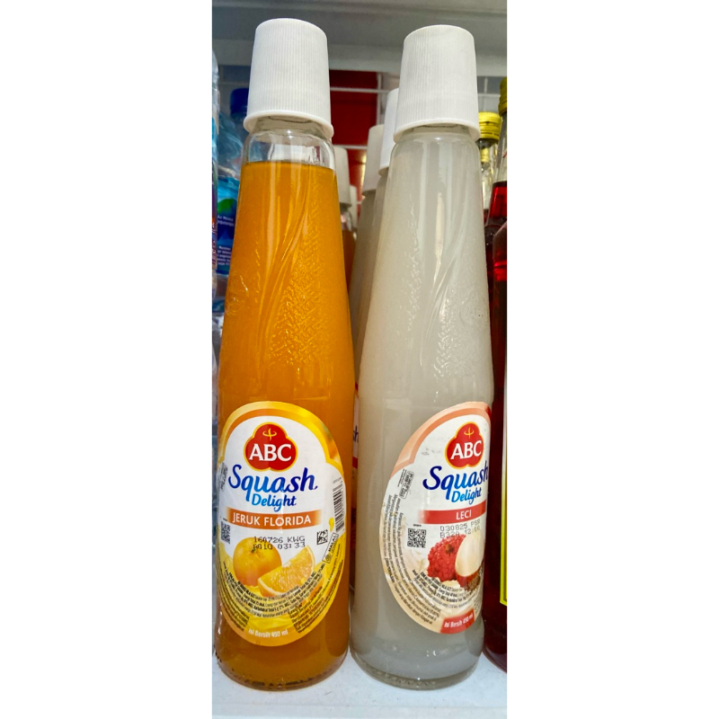 

Sirup abc squash rasa leci dan jeruk