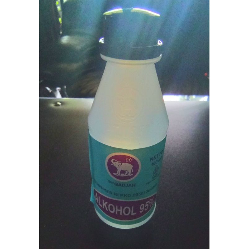 Alkohol 95% cap gajah 100ml