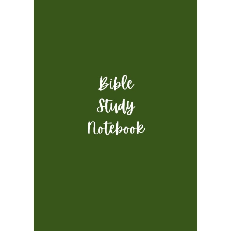 

daily devotions journal/ bu catatan renungan harian / bible study notebook / jurnal renungan harian