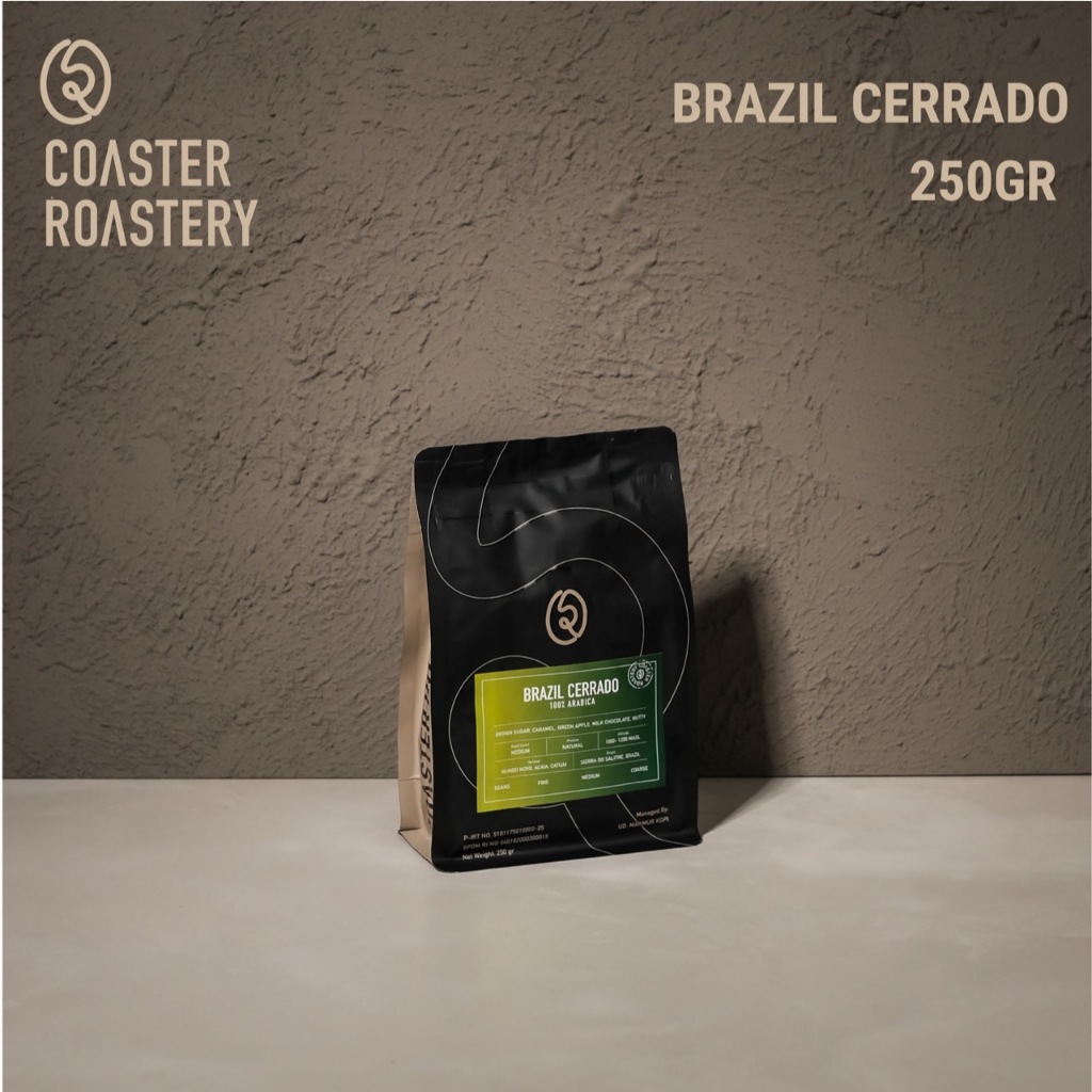 

ARABICA BRAZIL CERRADO FAZENDA SANTA MARIA BIJI KOPI