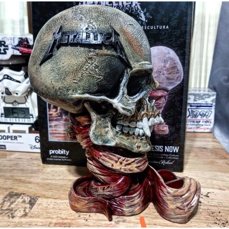 Band Merchandise Official Metallica Pushead Figure Sclupture