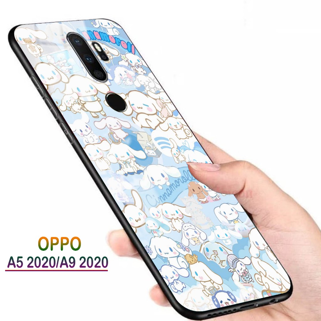 Softcase Glass Kaca | Case Kaca | Casing Kaca | OPPO A5 2020, A9 2020 [ S113 ].