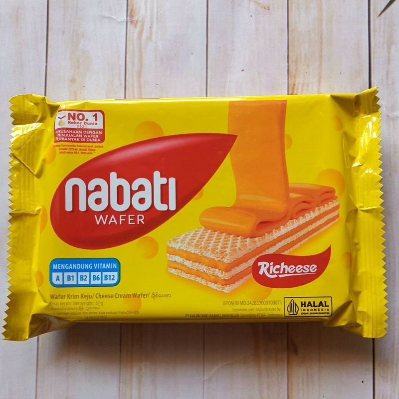 

NABATI WAFER KEJU RECHEESE EXP 2025