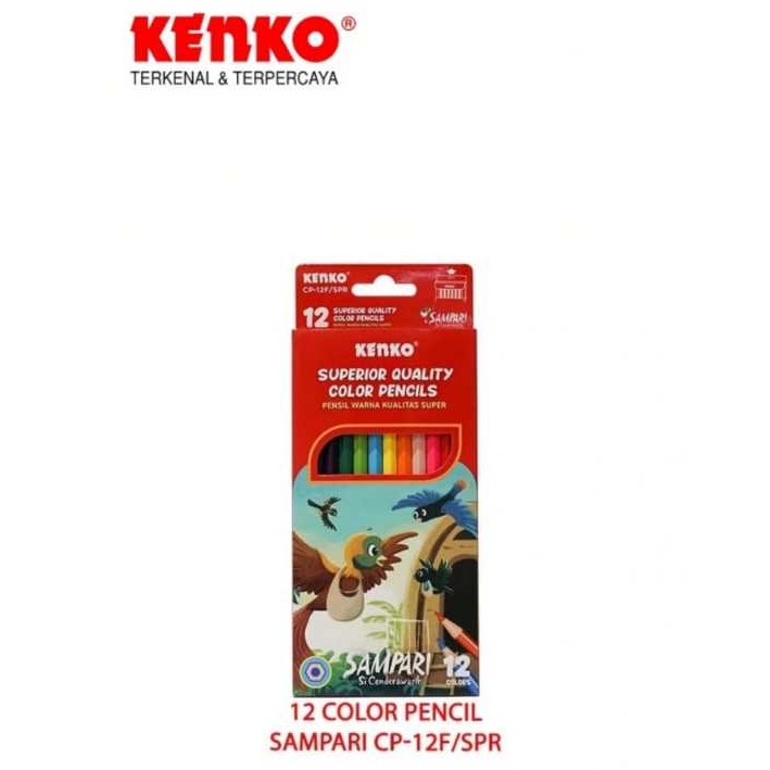 

KENKO SAMPARI COLOR PENCIL CP-12F/SPR & CP-12H/SPR