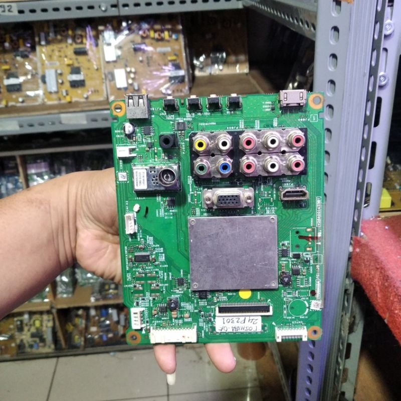 TOSHIBA 24P2301VJ MAINBOARD - MOTHERBOARD - MB TV LED TOSHIBA 24P2301VJ