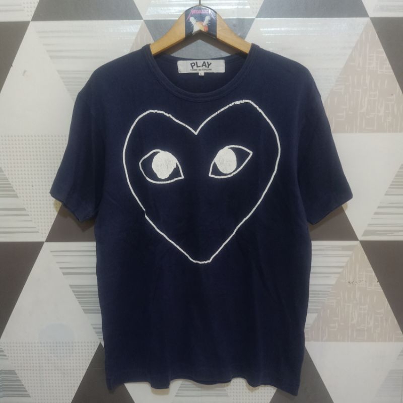 Tshirt Play Cdg Big Logo