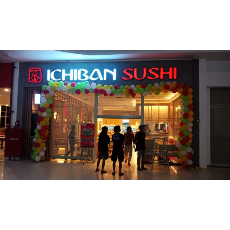 Billboard Reklame Papan Nama Toko Sign merek Custom