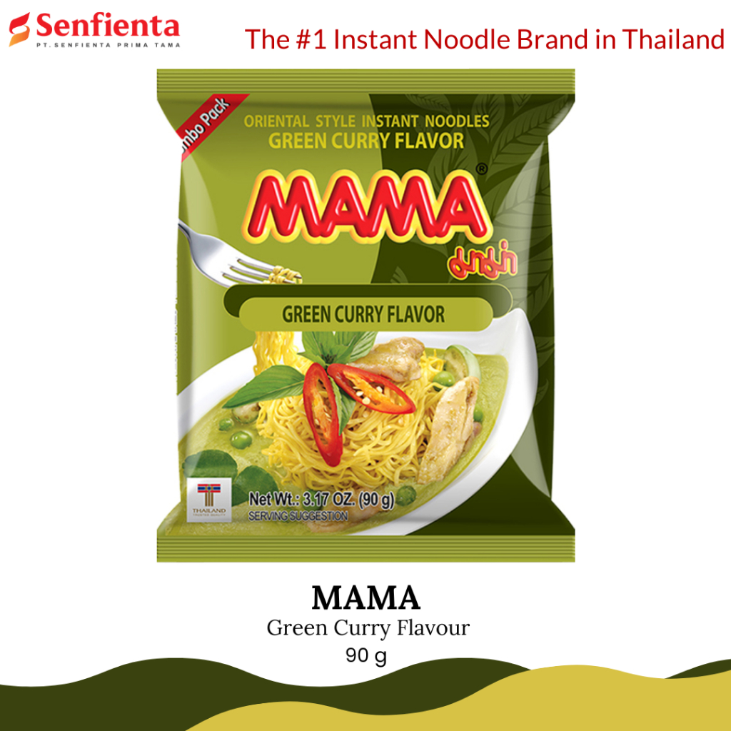 

MAMA Instant Green Curry Flavour 90 gr