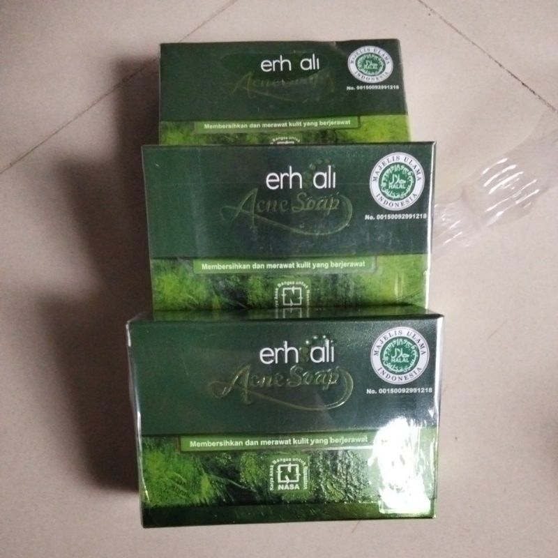 Sabun Nasa Sabun acne Sabun hijau NASA ERSHALI