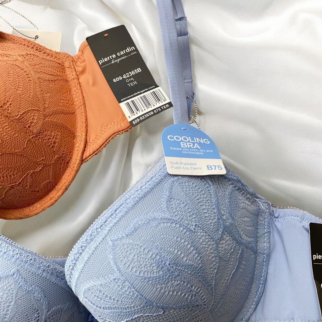 Bra BH PIERRE CARDIN 62365 - Berkawat - Busa Tebal - Size 32B 34B 36B