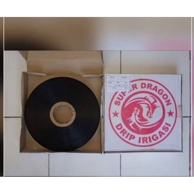 Selang irigasi selang drip 4 cm x 180 meter irigasi tetes ketebalan 0.15 selang 3/4 super dragon