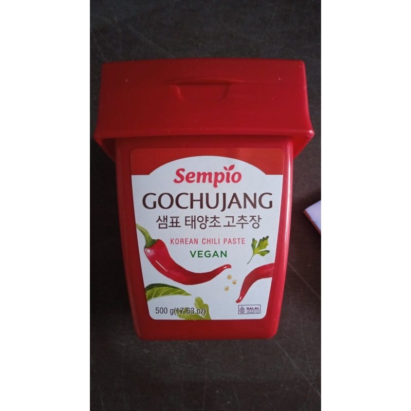 

Sempio Gochujang Halal 500 gr Sambal Gochujang Pasta Korea Saus Saos Hot Pepper Paste