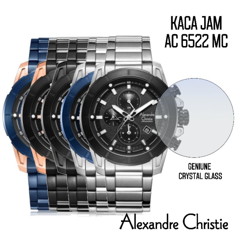 KACA JAM TANGAN Alexandre Christie AC6522 MC ORIGINAL AC 6522