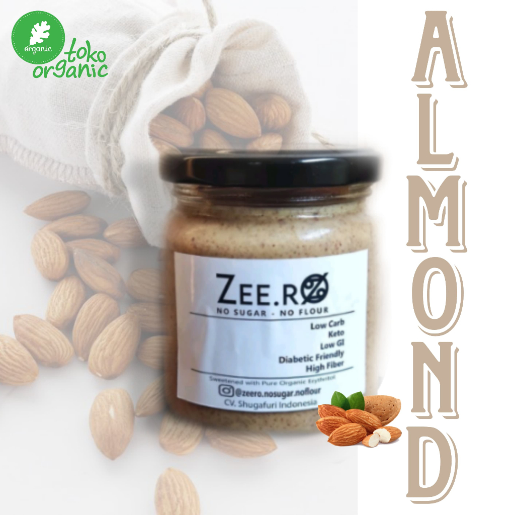 

Almond Butter 200gr - Zeero