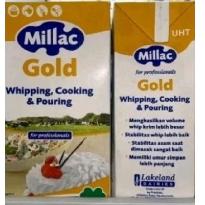 

Millac Gold Cooking Cream 1 Liter -BEST SELLER-