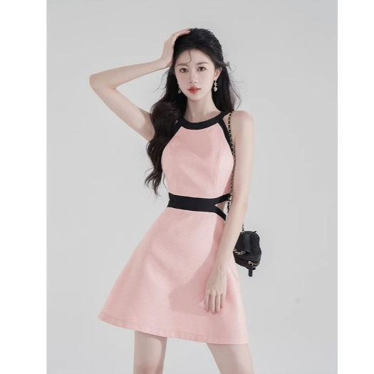 Gaun Pendek Bahan Premium Wanita Mini Dress Pesta Import Korea Gaun Korean Style kpop