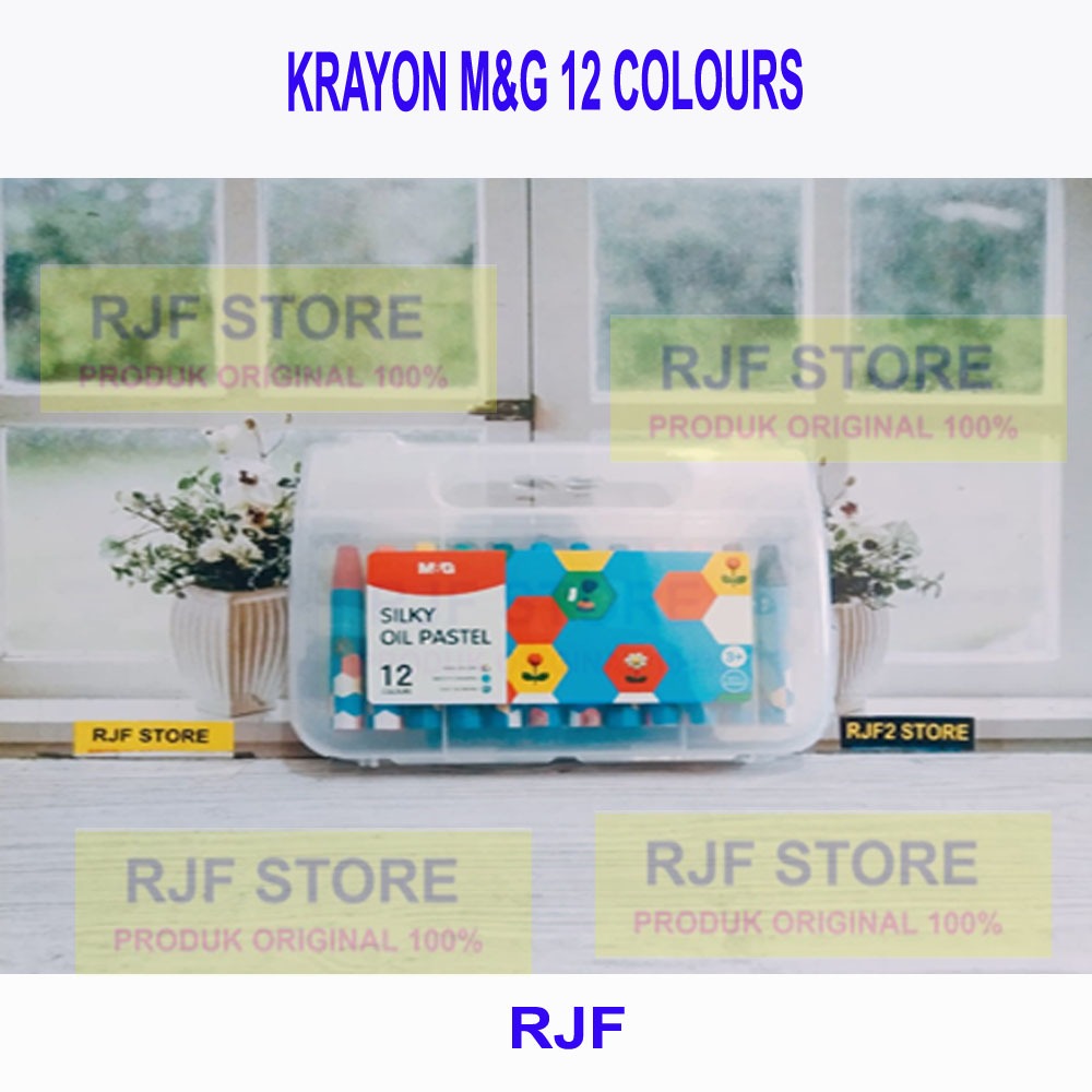 

Silky Oil Pastel M&G 12 Colours #AGM900J8 Krayon Halus 12 Warna Crayon Minyak Sekolah- SHSNP