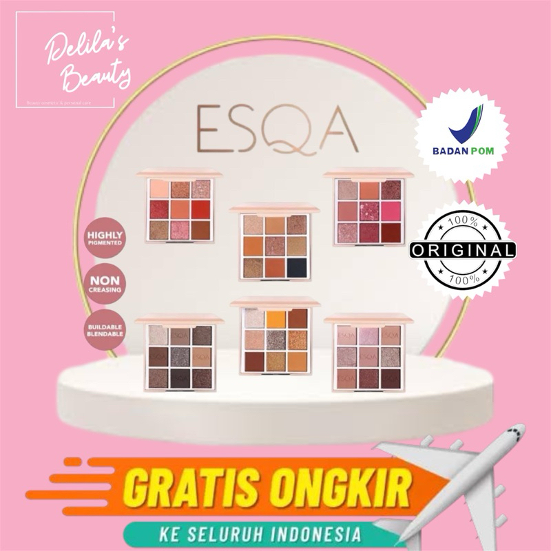 ESQA- ESQA GOODDESS EYESHADOW PALLATE