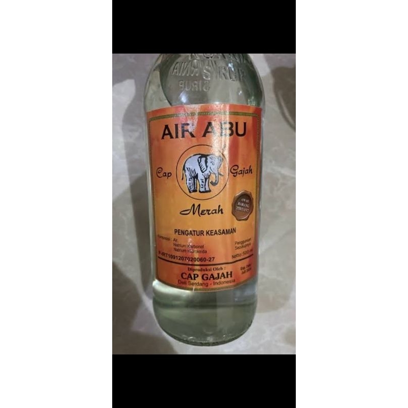 

Air Abu Untuk Makanan / Air Alkali