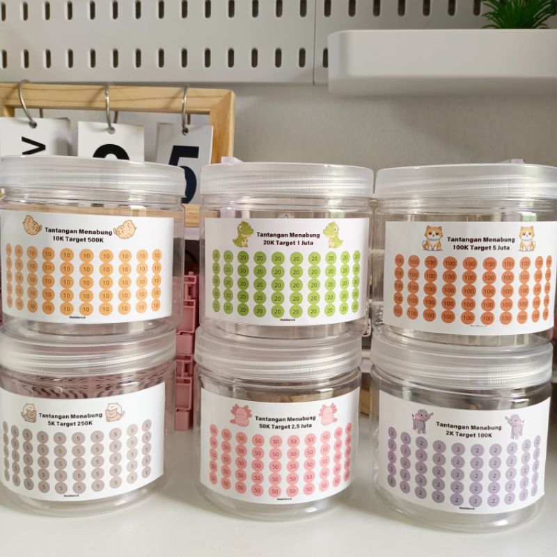 

Toples Tantangan Menabung (FREE STABILO+STIKER)