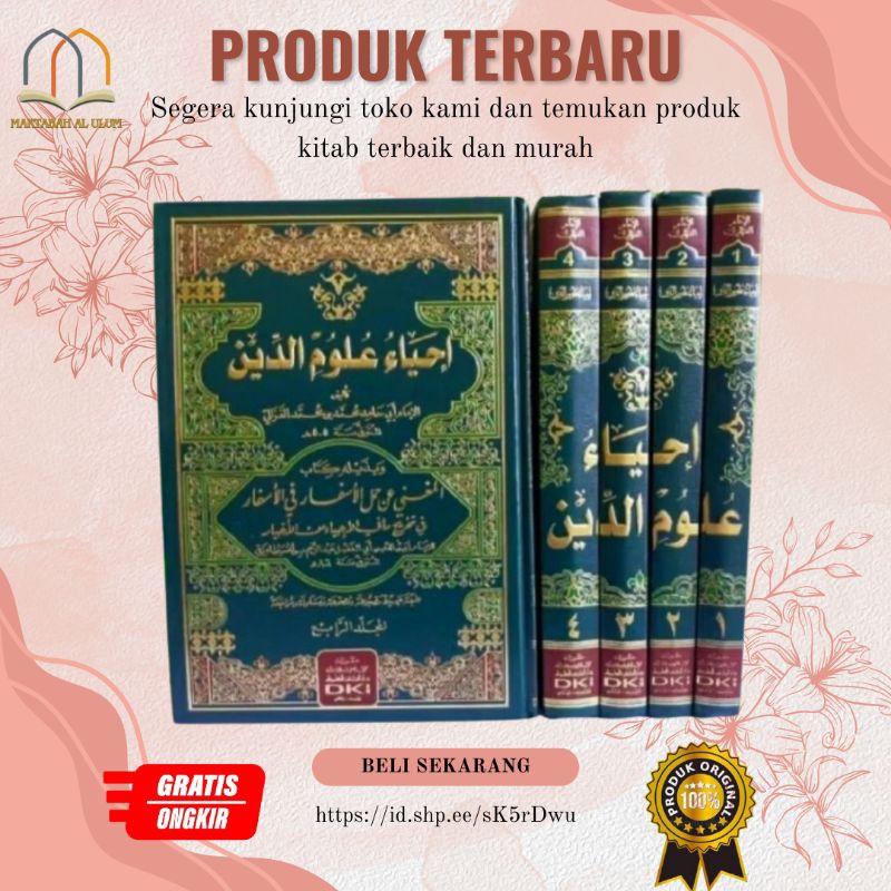 Kitab Ihya Ulumudin 4 Jilid Dki Kuning / Ihya ulumudin dki 4 jilid