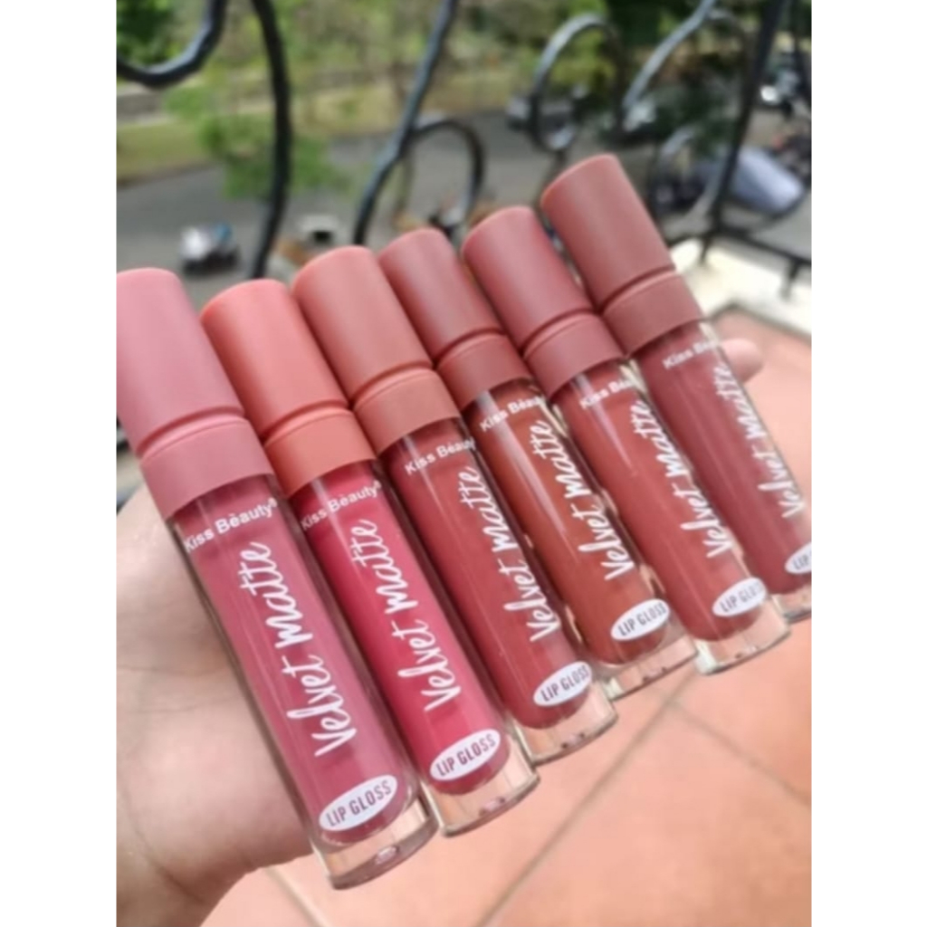 LIP CREAM KISS BEAUTY TB VELVET MATTE LIP GLOSS