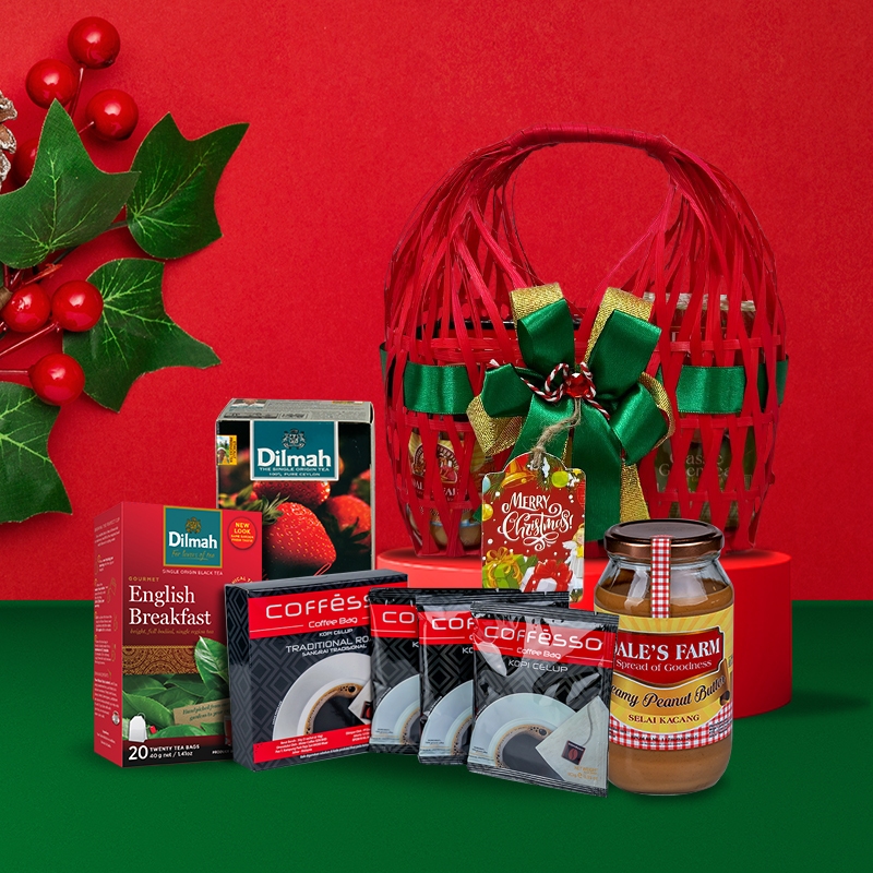 

Dilmah Hampers natal - teh selai kopi