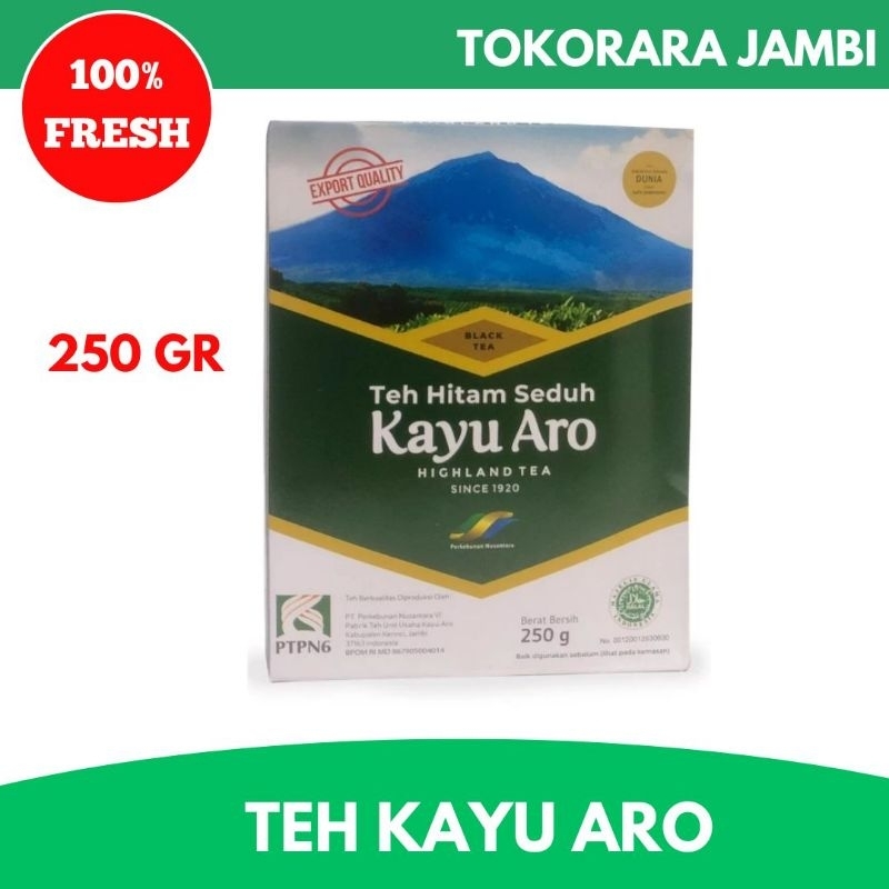 

Teh hitam Kayu Aro Kerinci 250Gram bubuk teh hitam -tokorara.jambi