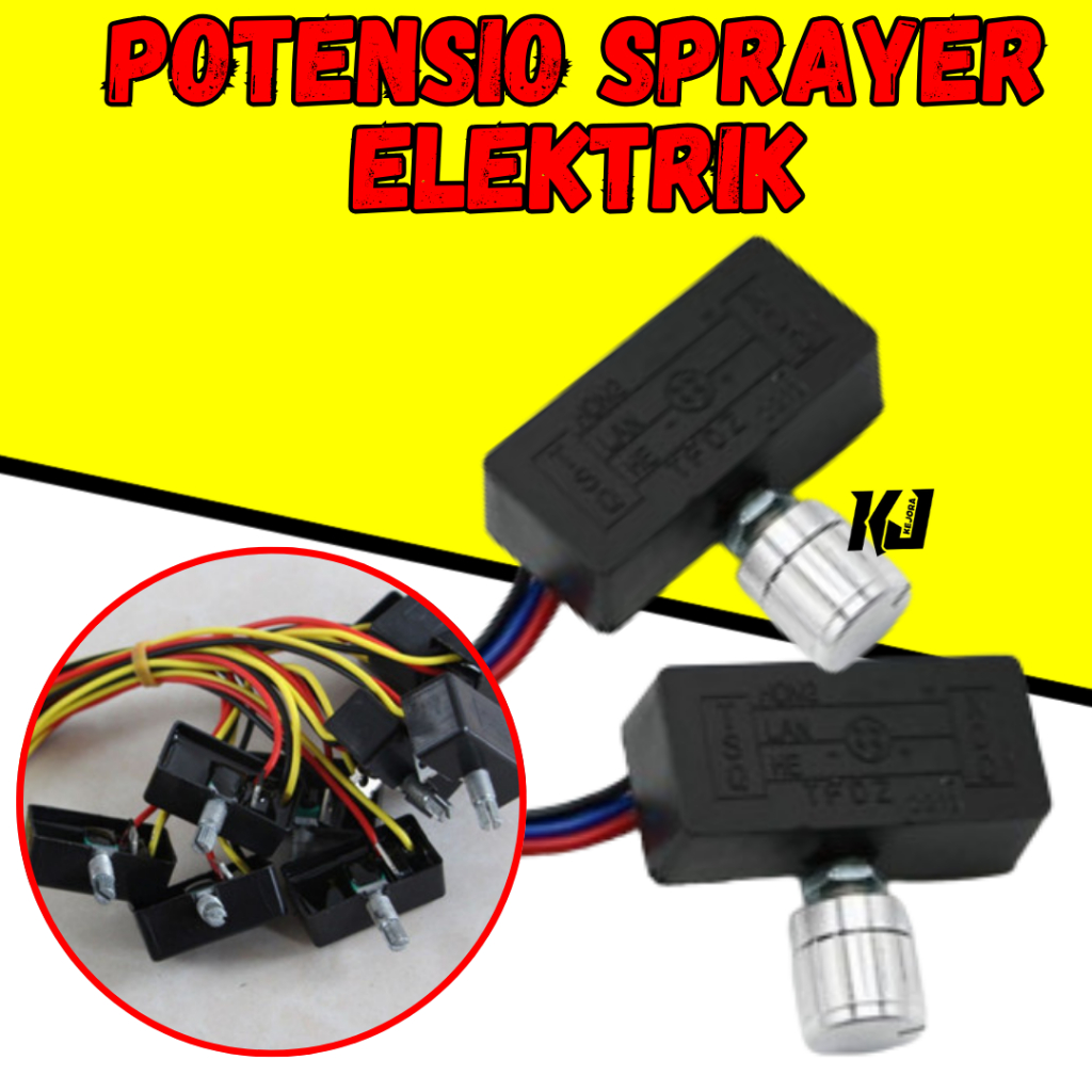 Potensio Sprayer Elektrik Pompa 12V