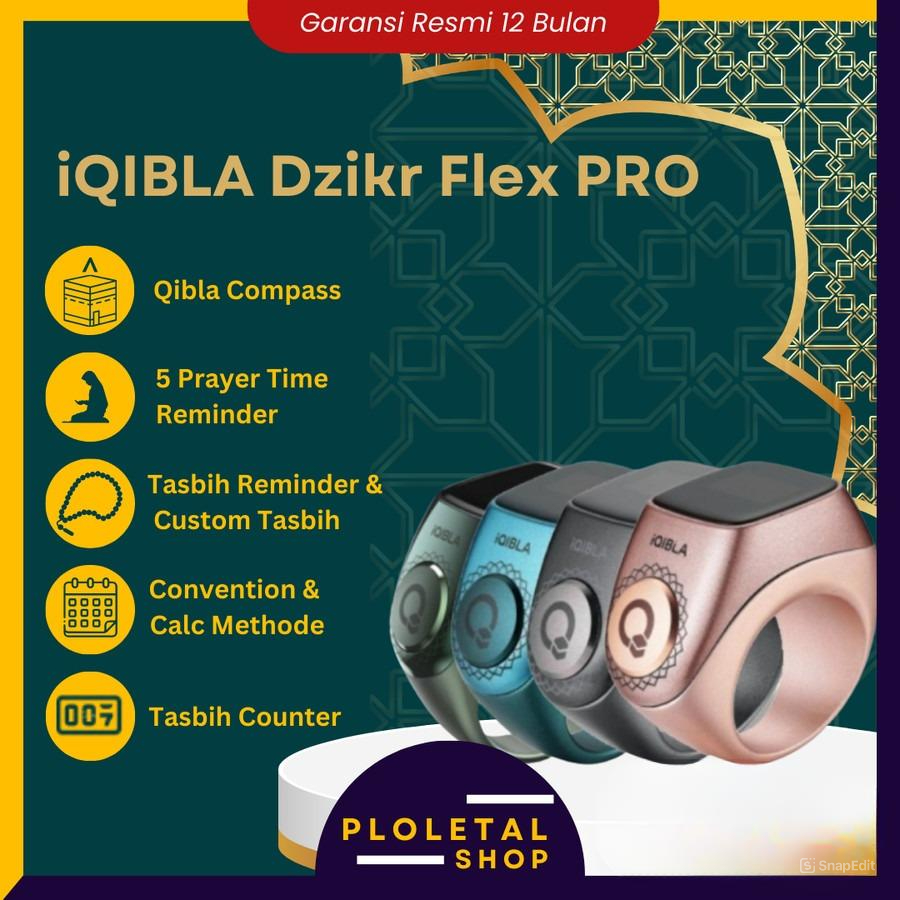 iQibla Zikr Smart Ring Flex Pro F04 Cincin Zikr Cincin Tasbih Muslim Digital