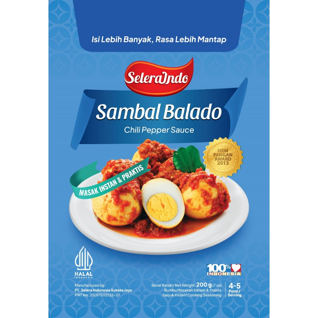 

Selera Indo Samabal Balado | Indonesian Cuisine