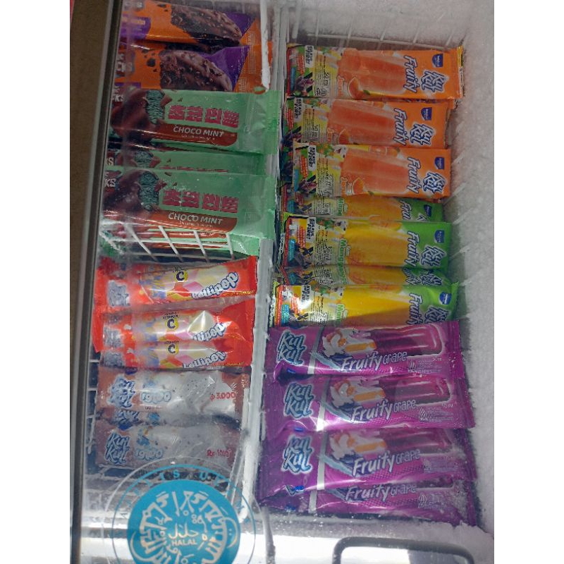 

Es krim Indofood GOSEND SAJA.