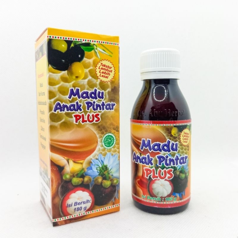 

Best Seller..!! Madu Anak Pintar Plus Nutrisi tumbuh sehat anak - 180 gr