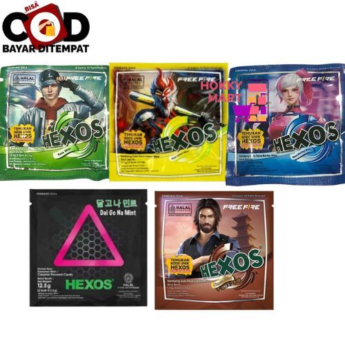 

[ HOKKY ] Permen Hexos 12.5gr Permen Mint Dalgona Mint Barley Mint Lemon Mint Choco Mint Permen Jadul Snack Cemilan Anak Murah Jajanan Jadoel Halal