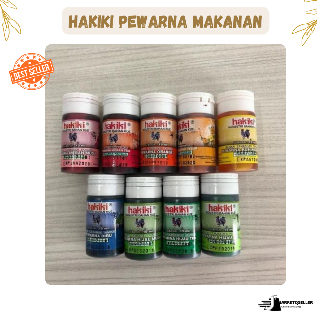 

Pewarna Makanan Hakiki | Pewarna Makanan 20ml | Food Colouring 20 ml Oil Based Warna Lengkap