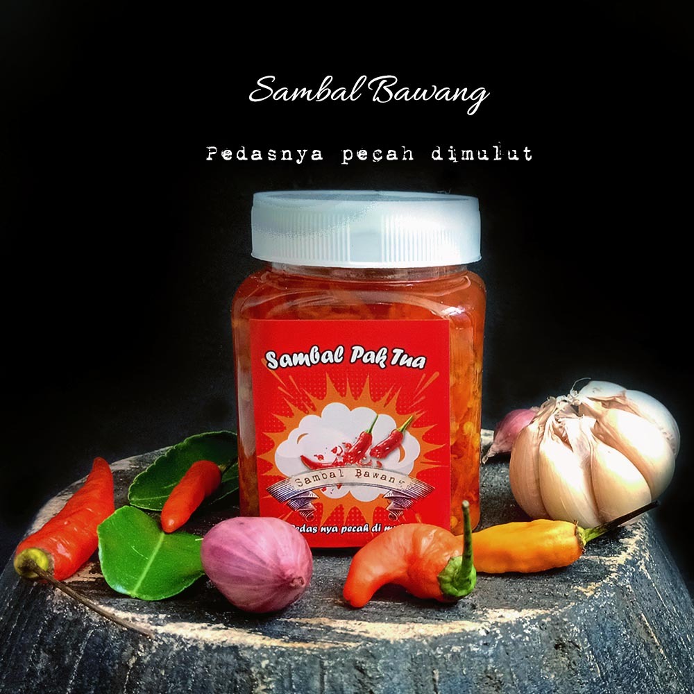 

Sambal Bawang Pak Tua Home made 200 Gram Sangat pedas manis gurih