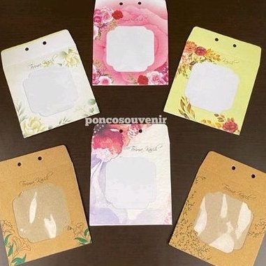 

HJ6 1 pcs Amplop kemasan souvenir 1 X 1 cm
