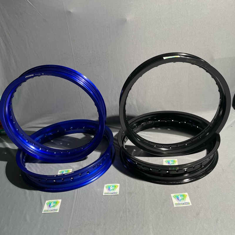 Velg Rossi 250 300 Ring 17 Hole 36 Set Depan Belakang
