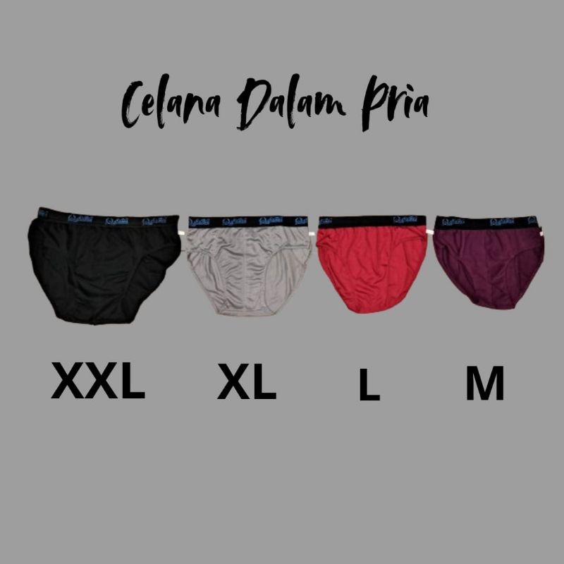 Celana Dalaman Pria Dewasa/Paket Celana Dalam  6pcs/12pcs/Celana Dalam Boxer/Celana Dalaman Laki mur