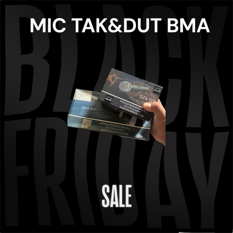 1 SET MIC TAK DAN DUT MIC KENDANG BMA Original