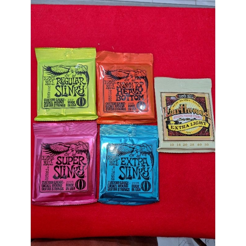 SENAR GITAR ERNIE BALL SET ORIGINAL